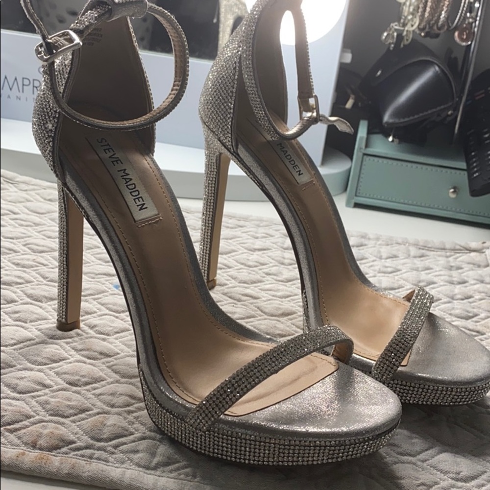 Steve Madden sparkly heels